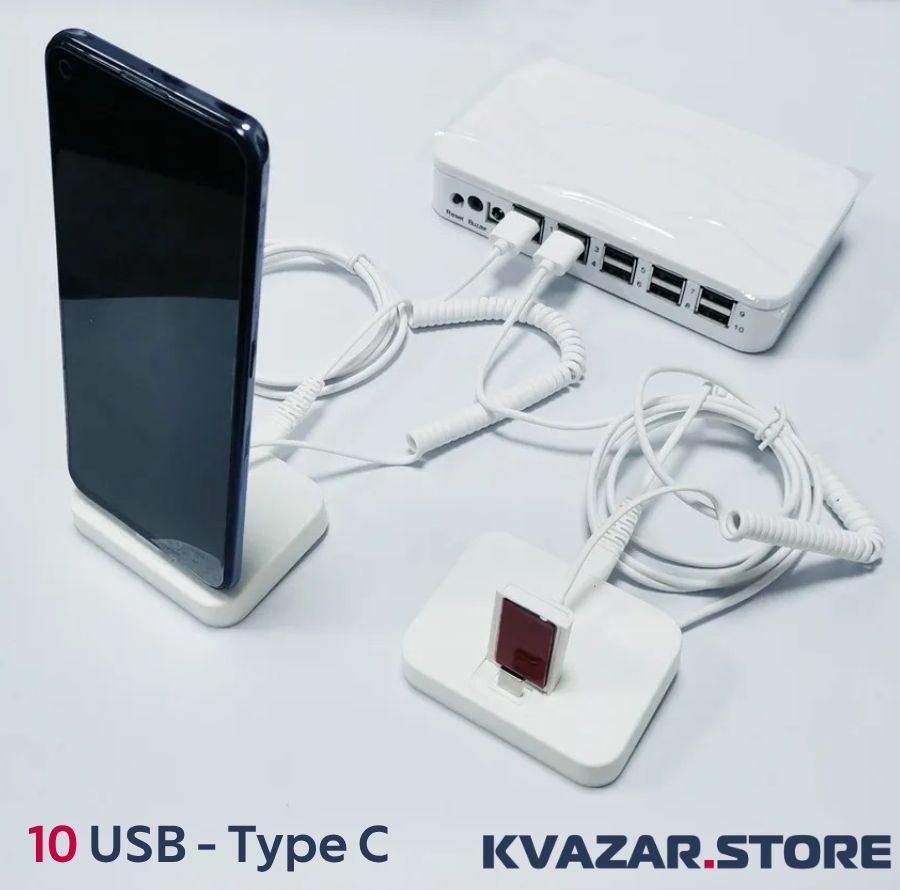 Антикражка для type C. Система защиты от краж телефонов и планшетов